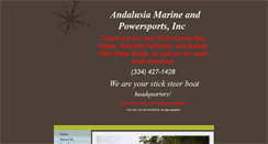 Desktop Screenshot of andalusiamarine.com