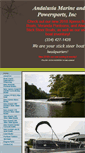 Mobile Screenshot of andalusiamarine.com